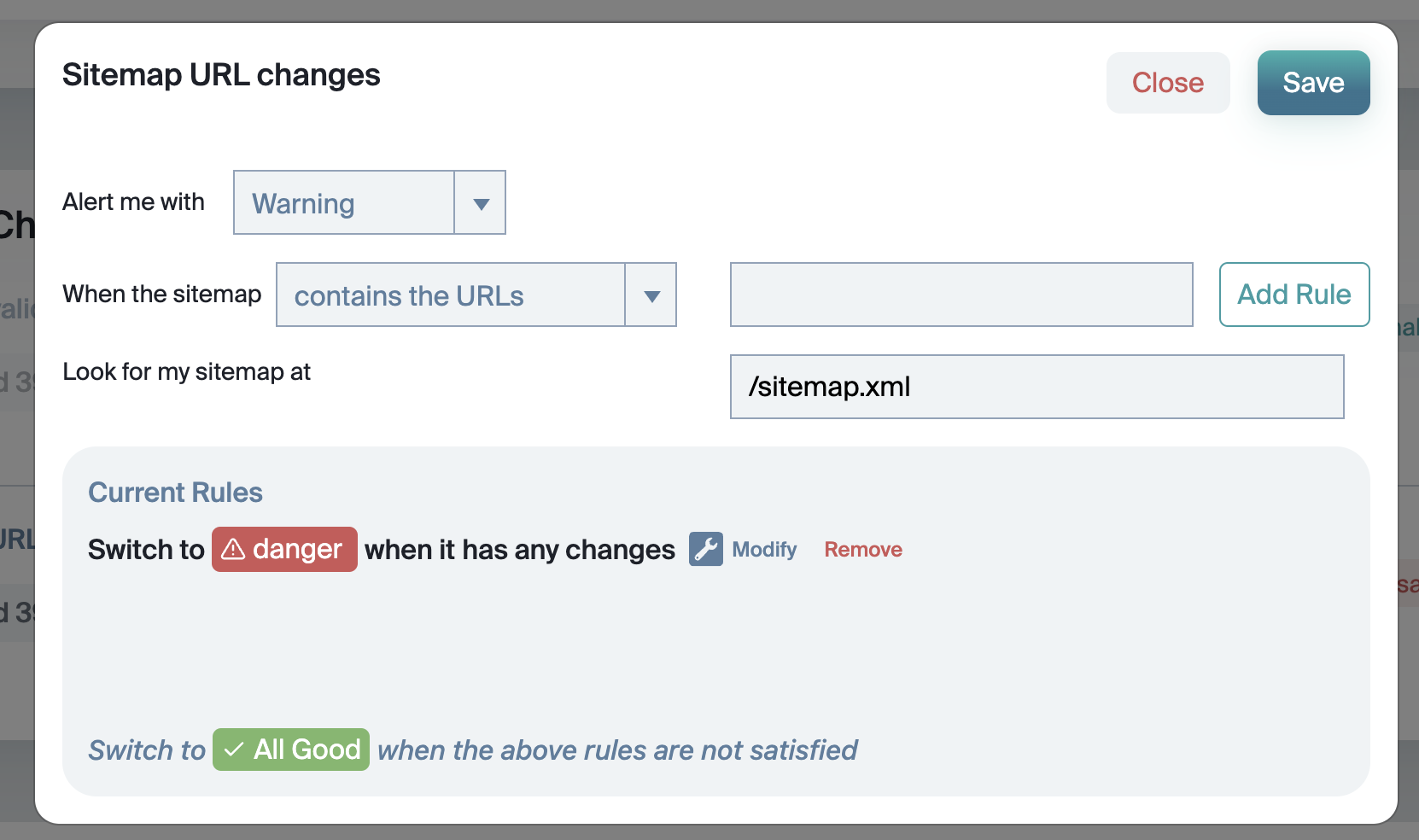 Rel Canonical Check Basic Interface